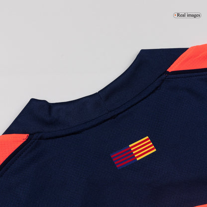 Barcelona Langarm Trikot Drittes Auswärts 2025/26