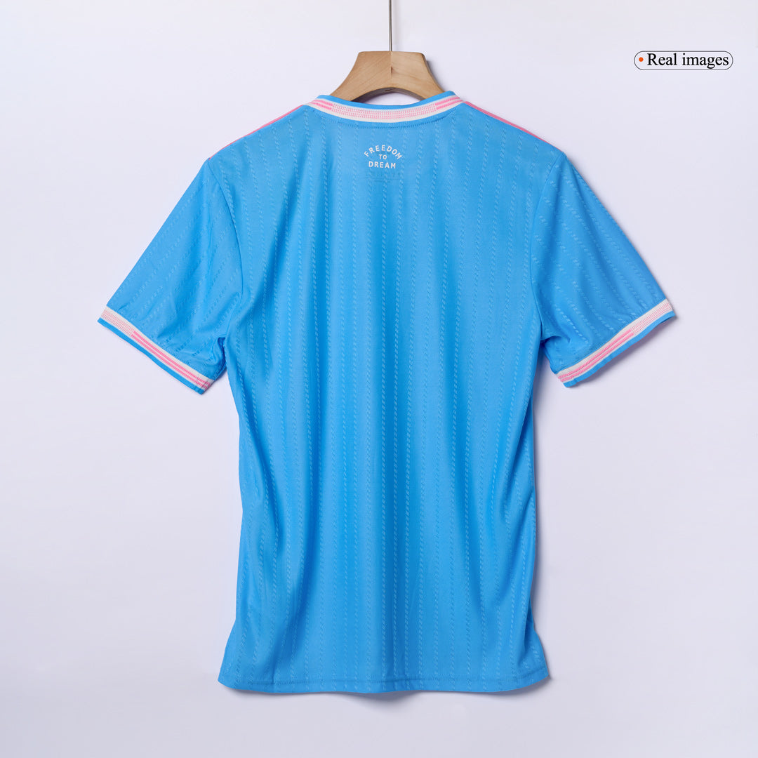 Inter Miami CF Player Version Trikot Drittes Auswärts 2025 DE PAUL #7 Slim Fit