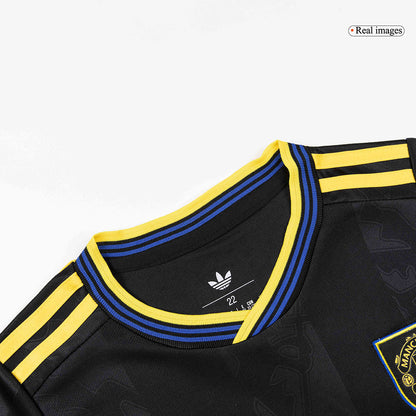 ManU Kinder Trikot Komplett-Set Drittes Auswärts 2025/26