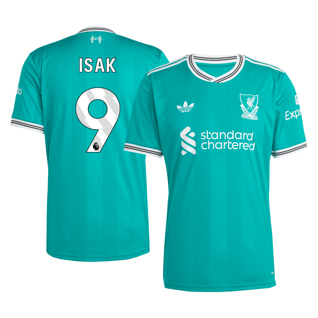 Liverpool Trikot Drittes Auswärts 2025/26 ISAK #9