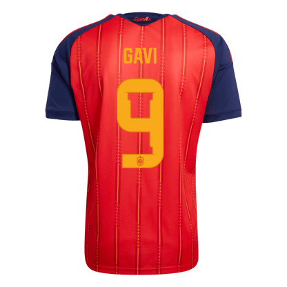 Spain World Cup Trikot Heim 2026 GAVI #9 [PREMIUM]