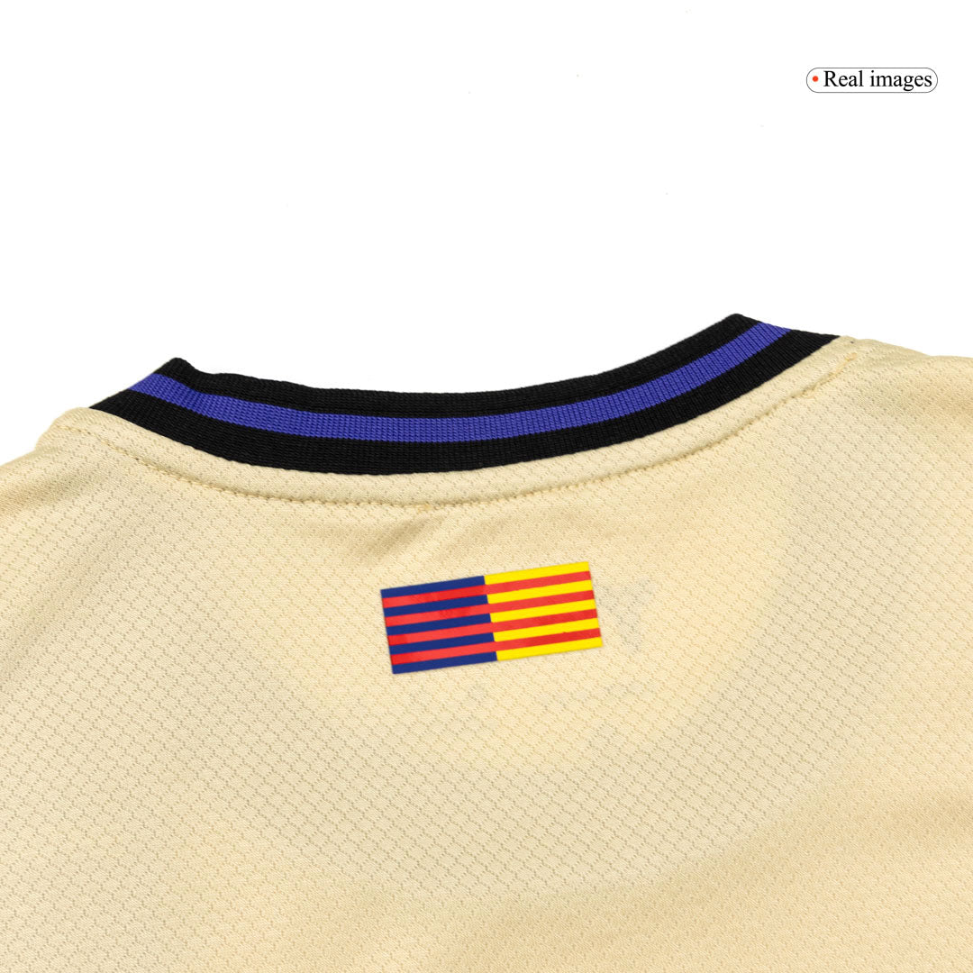 Barcelona Kinder Trikot Komplett-Set Auswärts 2025/26