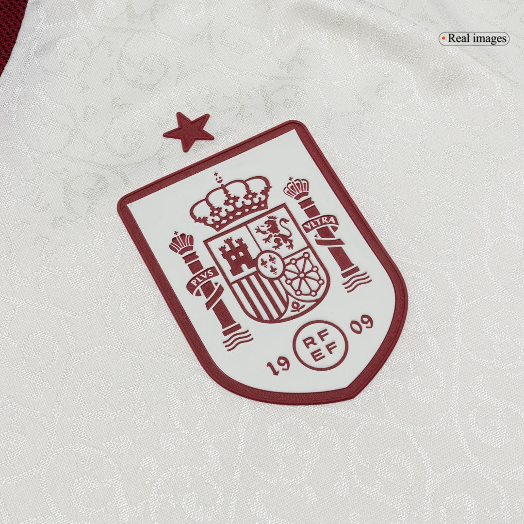 Spain World Cup Player Version Trikot Auswärts 2026 OLMO #10 Slim Fit
