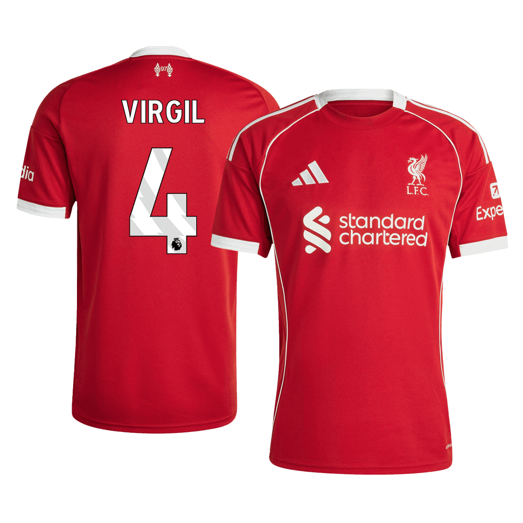 Liverpool Trikot Heim 2025/26 VIRGIL #4