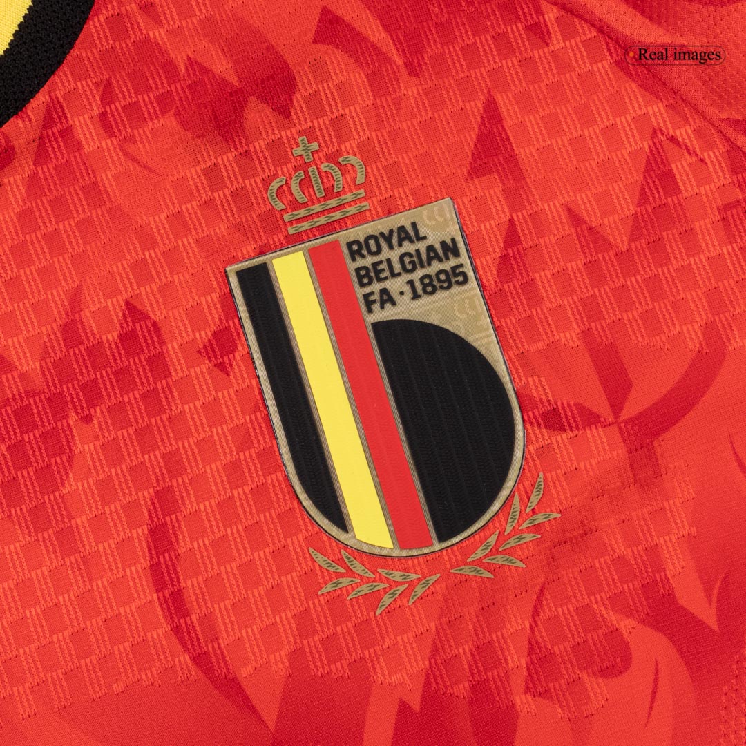 Belgium World Cup Player Version Trikot Heim 2026 DE BRUYNE #7 Slim Fit