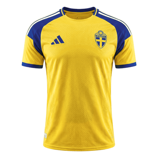 Sweden World Cup Player Version Trikot Heim 2026 Slim Fit