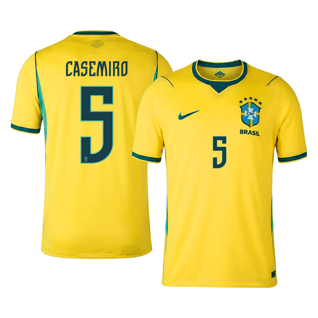 Brazil World Cup Trikot Heim 2026 CASEMIRO #5