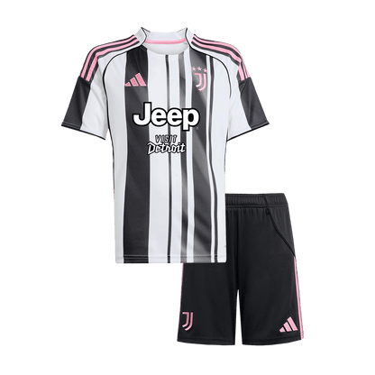 Juventus Kinder Trikot Set Heim 2025/26