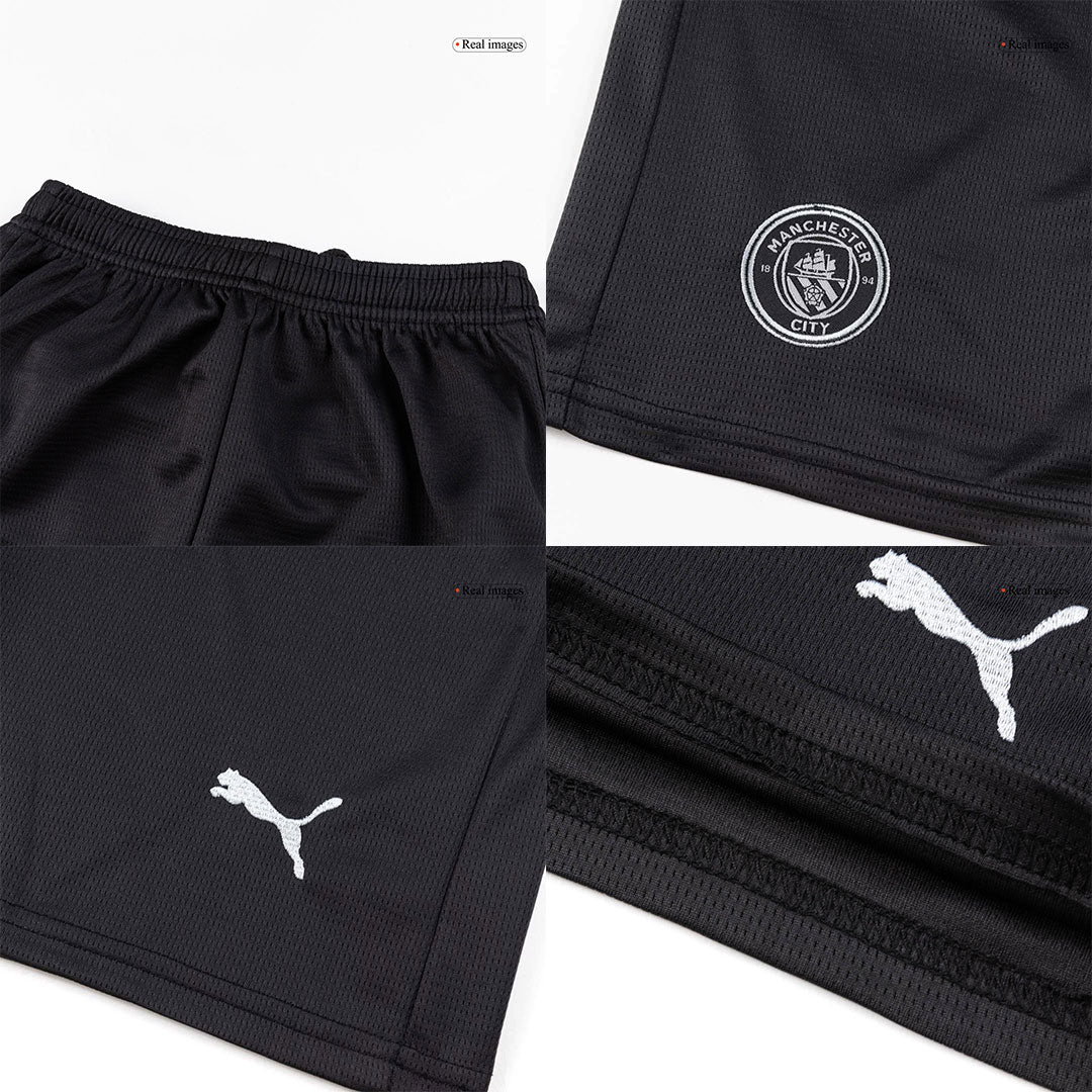 Manchester City Kinder Trikot Komplett-Set Auswärts 2025/26