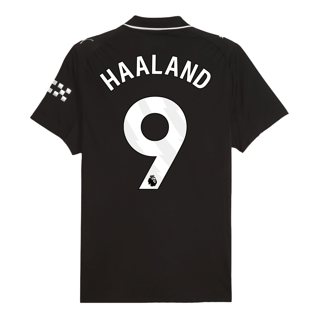 Manchester City Player Version Trikot Auswärts 2025/26 HAALAND #9 Slim Fit