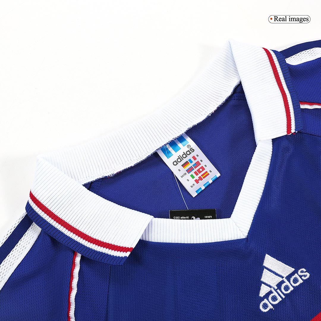 France World Cup Retro Trikot Heim 1998