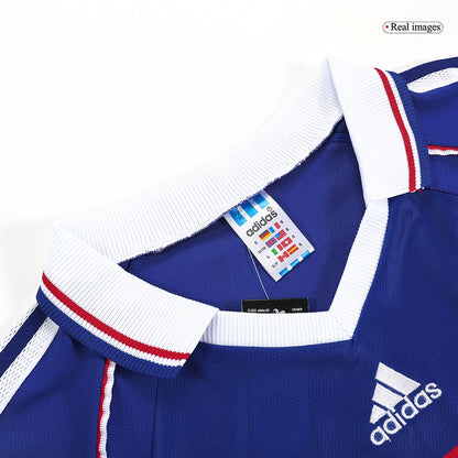 France World Cup Retro Trikot Heim 1998