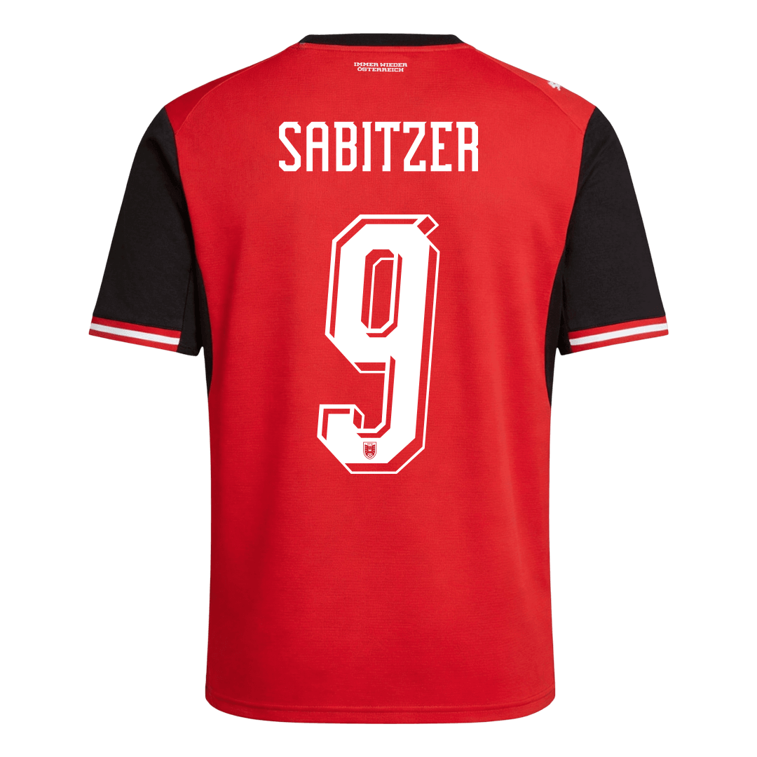Austria World Cup Trikot Heim 2026 SABITZER #9