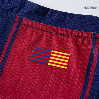 Barcelona Player Version Trikot Heim 2025/26 LAMINE YAMAL #10 Slim Fit