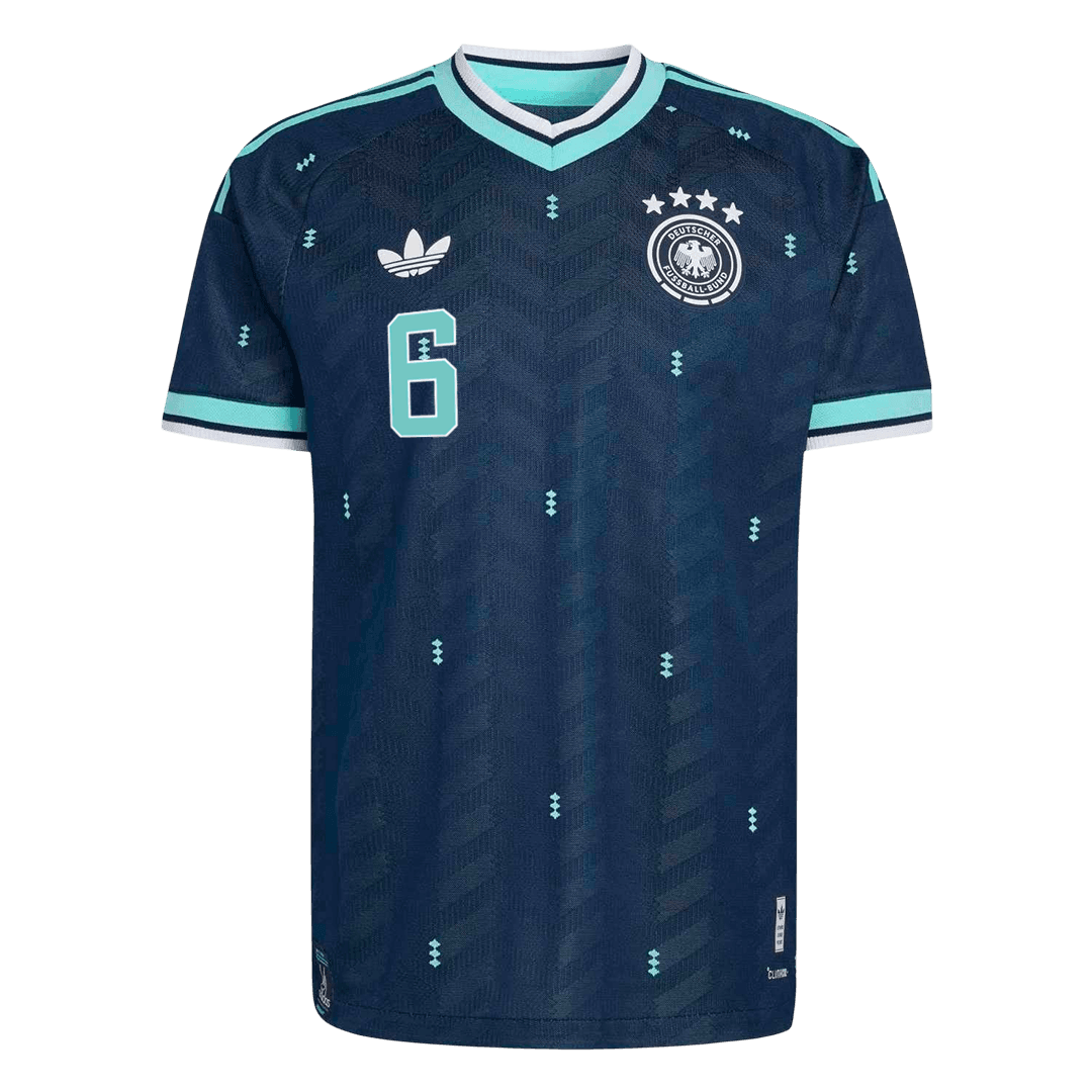 Germany World Cup Player Version Trikot Auswärts 2026 KIMMIC #6 Slim Fit