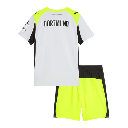 Borussia Dortmund Kinder Trikot Set Auswärts 2025/26