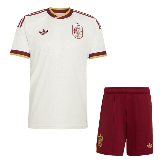 Spain World Cup Trikot Set Auswärts 2026