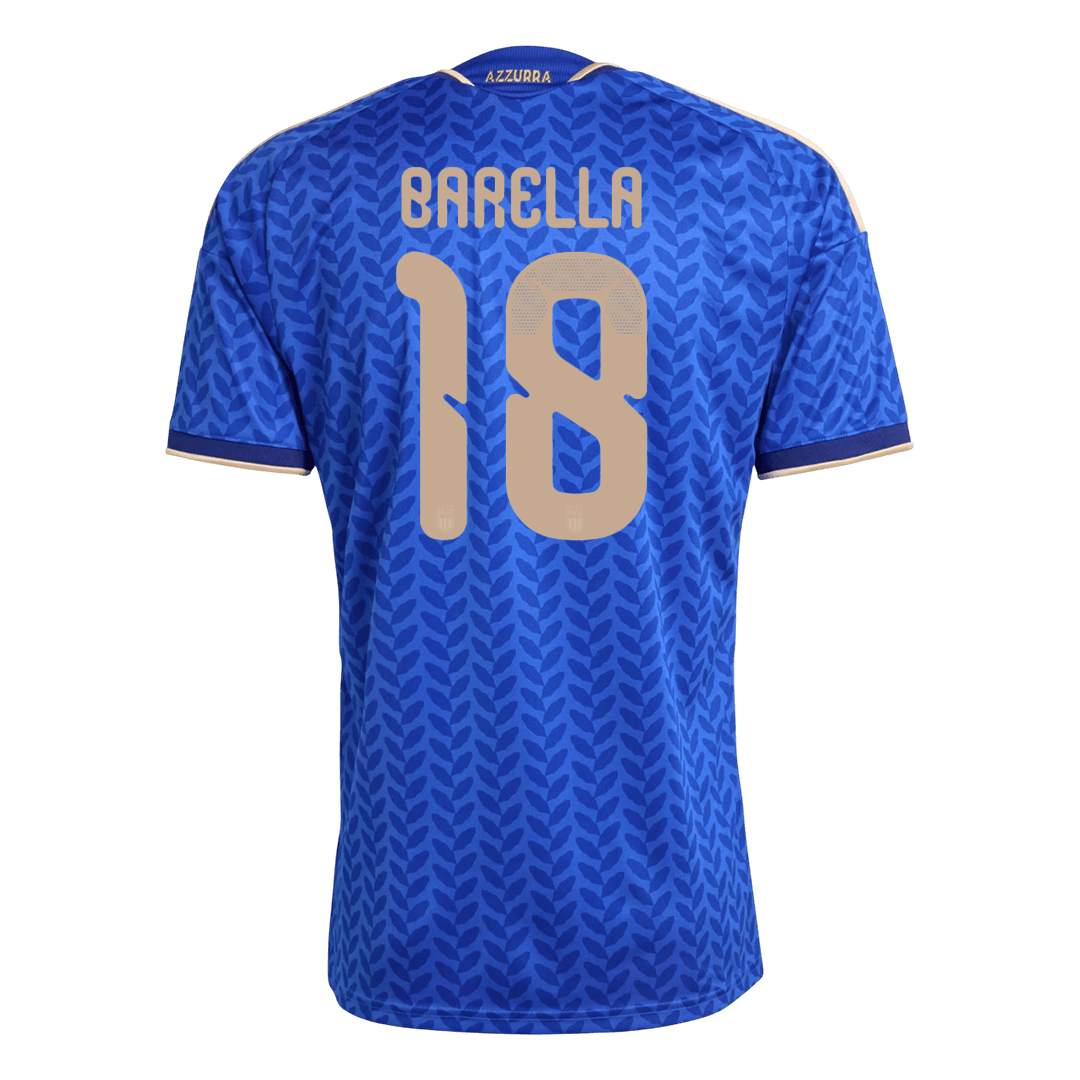 Italy World Cup Trikot Heim 2026 BARELLA #18 [PREMIUM]