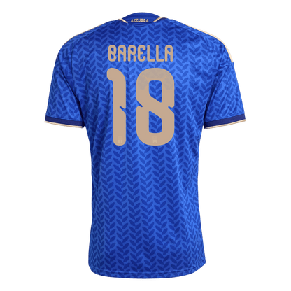 Italy World Cup Trikot Heim 2026 BARELLA #18 [PREMIUM]