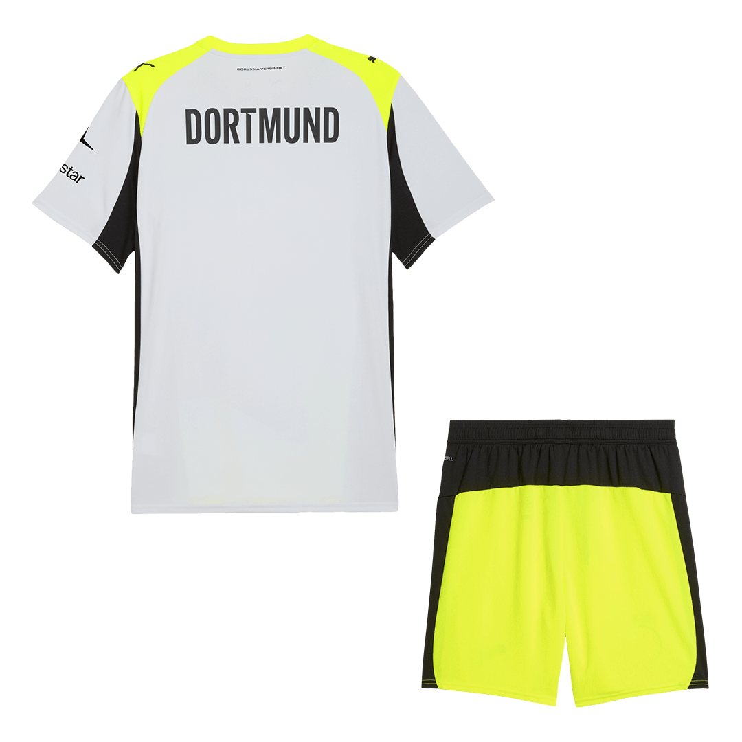 Borussia Dortmund Trikot Set Auswärts 2025/26
