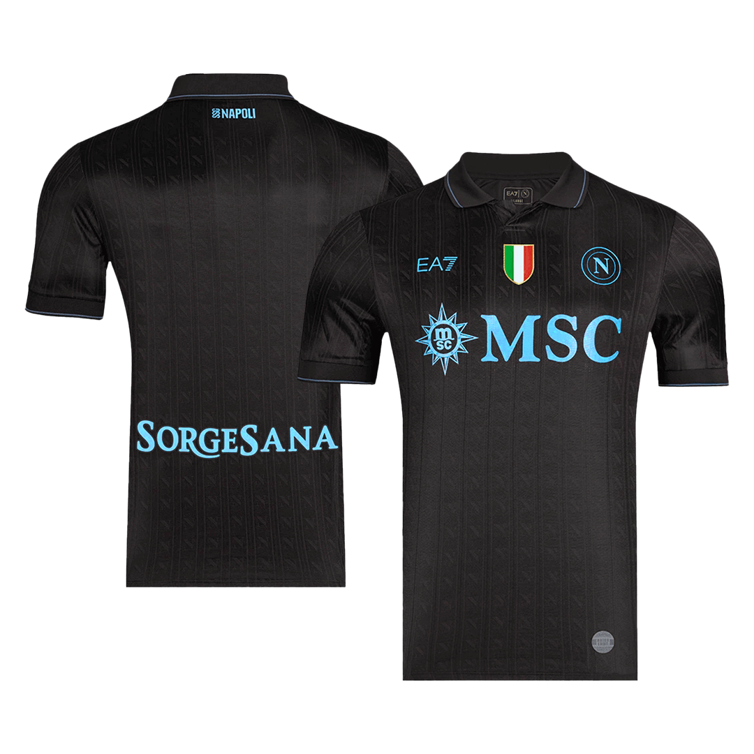 Napoli Trikot Drittes Auswärts 2025/26