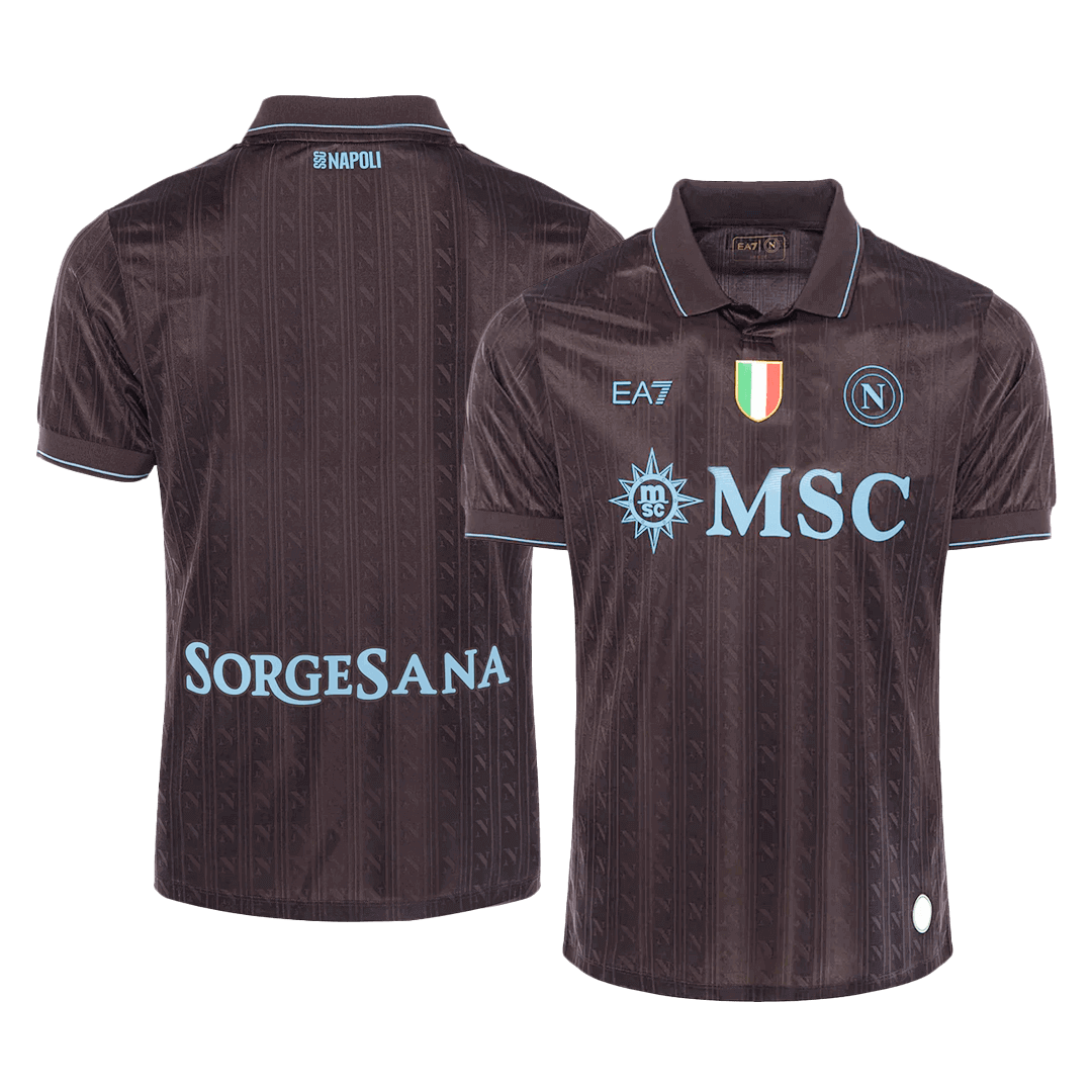 Napoli Player Version Trikot Drittes Auswärts 2025/26 Slim Fit
