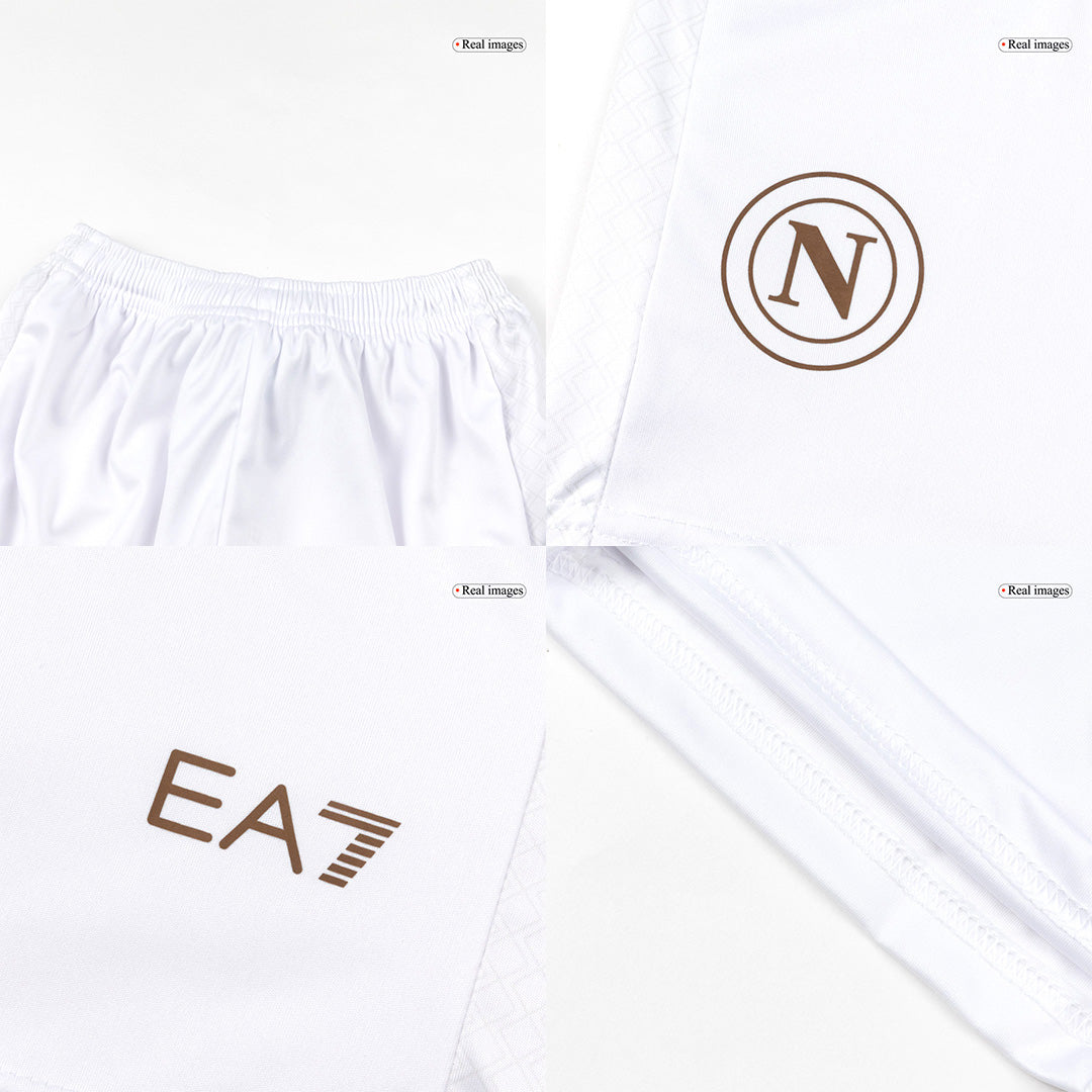 Napoli Kinder Trikot Set Auswärts 2025/26