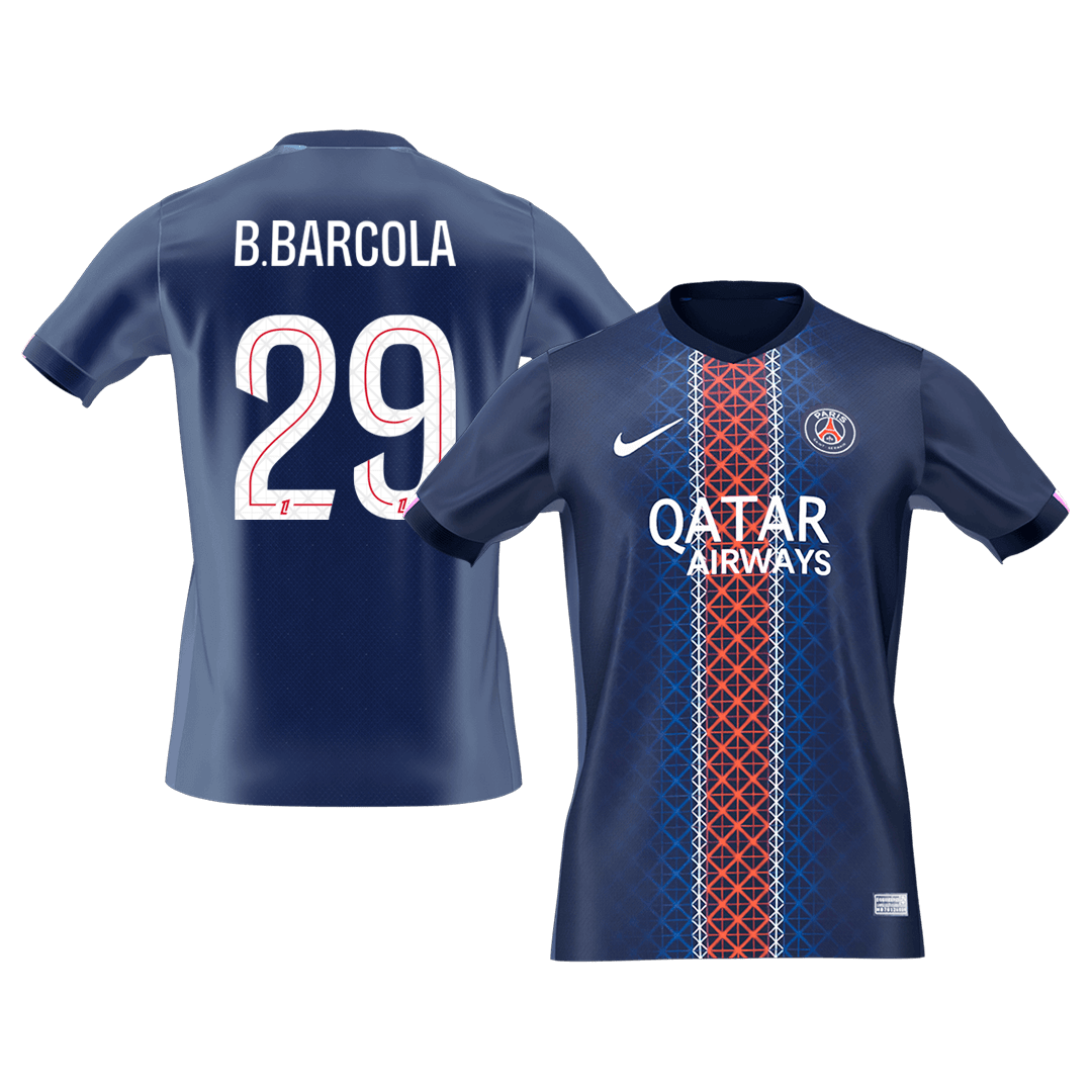 PSG Trikot Heim 2025/26 B.BARCOLA #29 [PREMIUM]