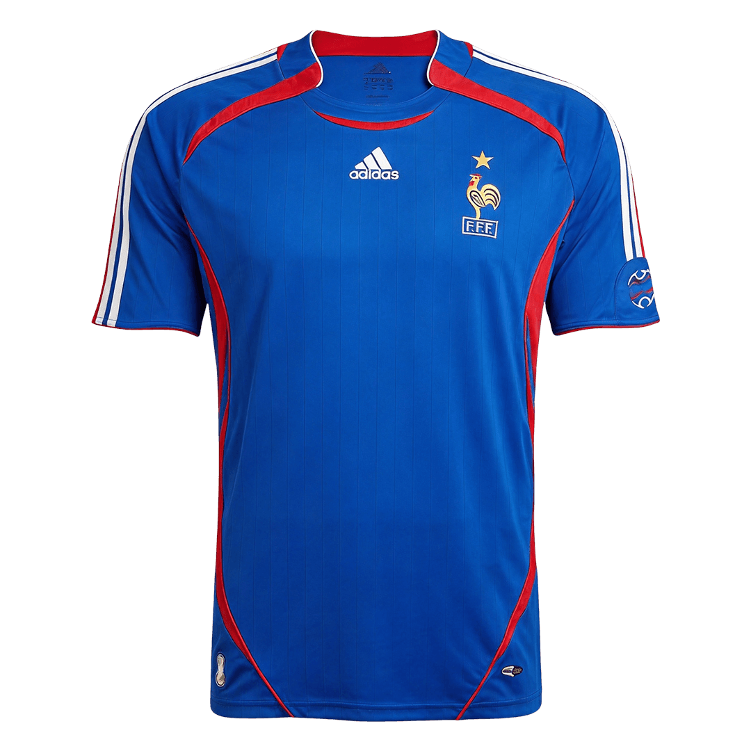 France World Cup Retro Trikot Heim 2006