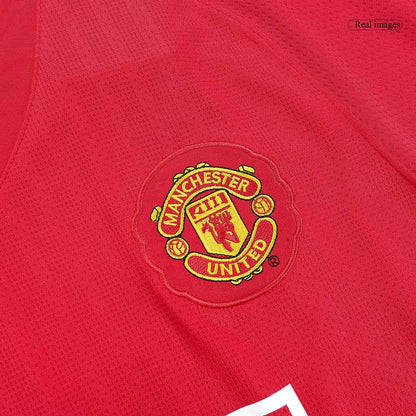 ManU Retro Langarm Trikot Heim 2007/08 RONALDO #7