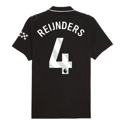Manchester City Player Version Trikot Auswärts 2025/26 REIJNDERS #4 Slim Fit