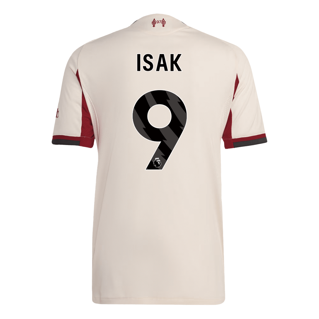 Liverpool Player Version Trikot Auswärts 2025/26 ISAK ##9 Slim Fit