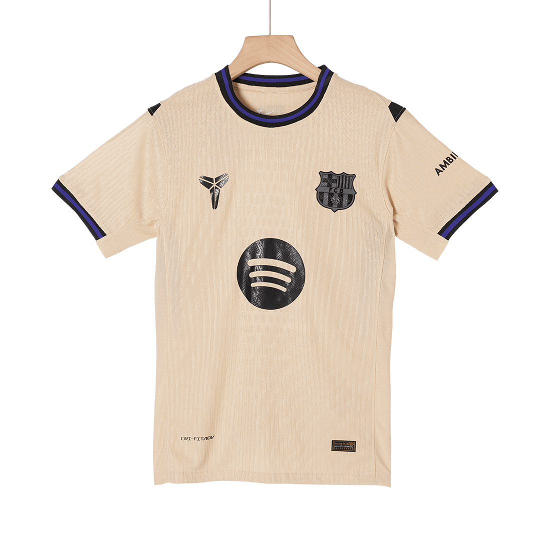Barcelona Player Version Trikot Auswärts 2025/26 UCL RAPHINHA #11 Slim Fit