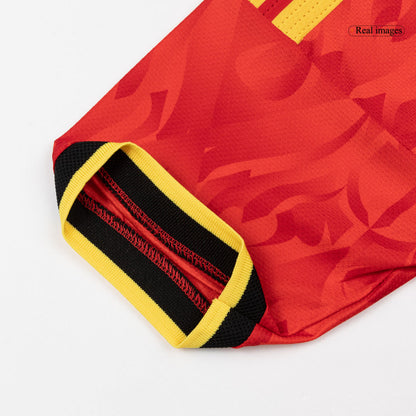 Belgium World Cup Player Version Trikot Heim 2026 DE BRUYNE #7 Slim Fit