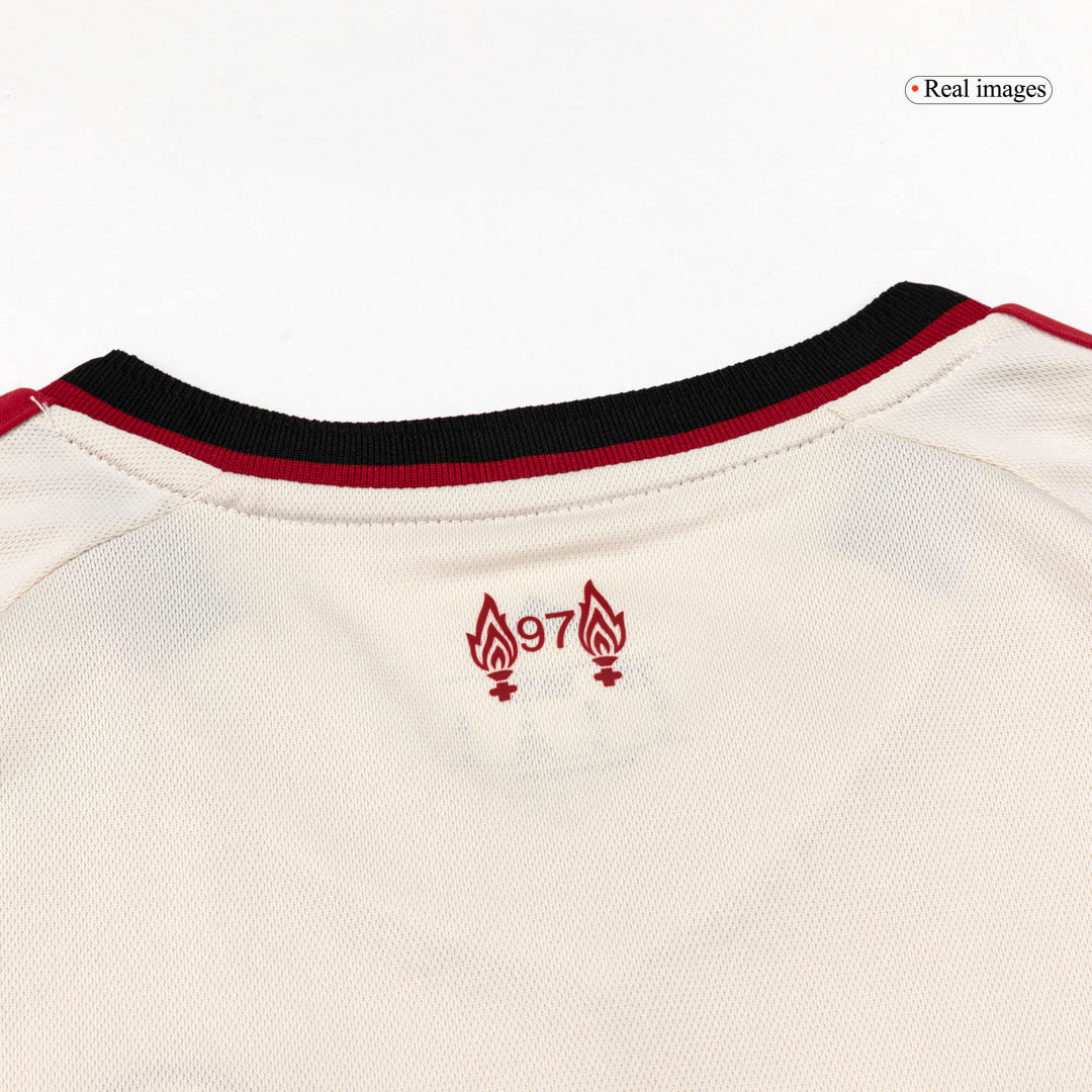 Liverpool Kinder Trikot Set Auswärts 2025/26