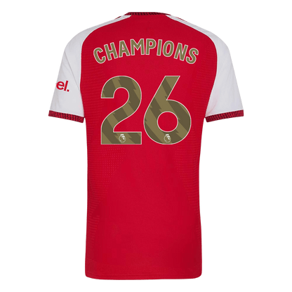 Die Gunners Player Version Trikot Heim 2026/27 CHAMPIONS #26 Slim Fit