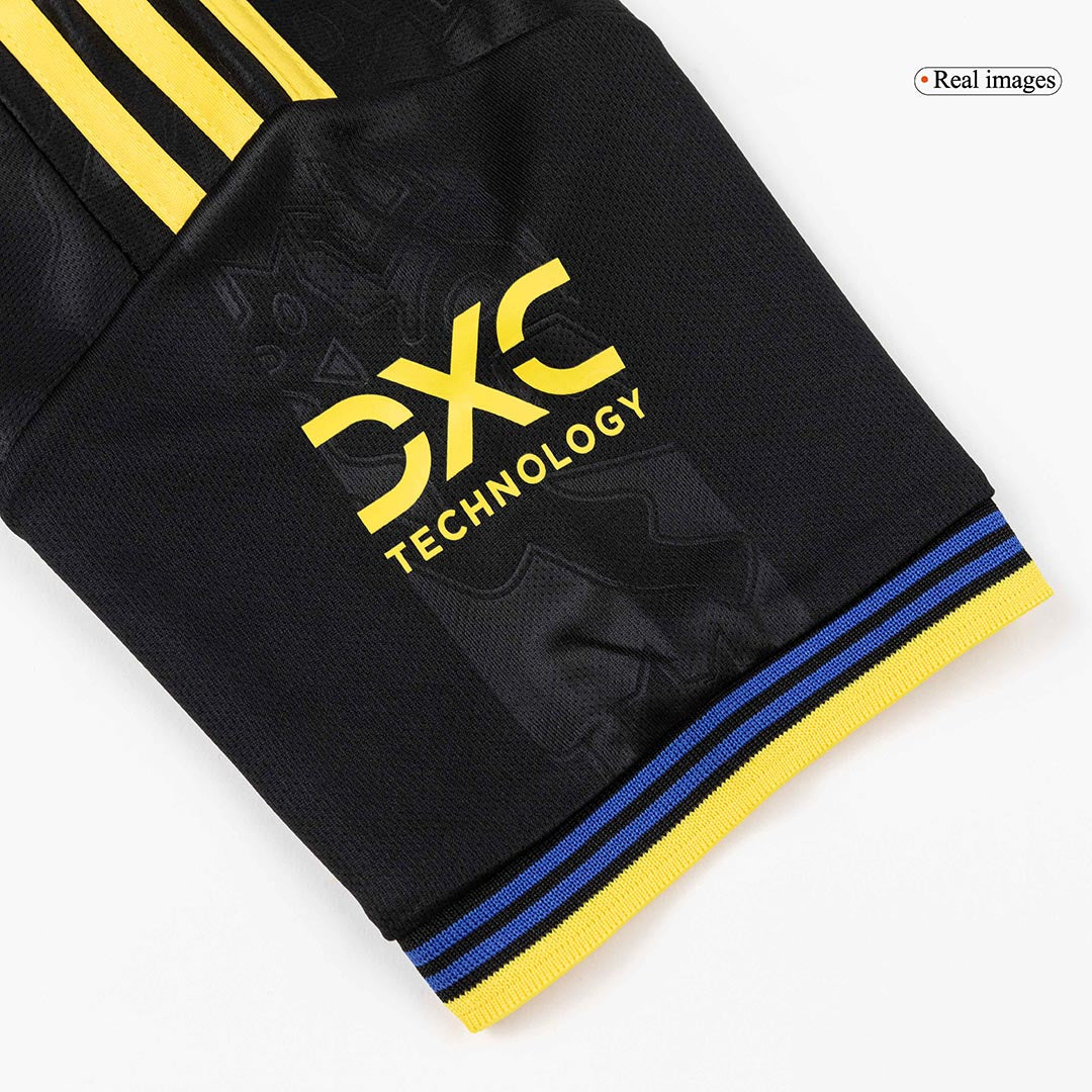 ManU Kinder Trikot Komplett-Set Drittes Auswärts 2025/26