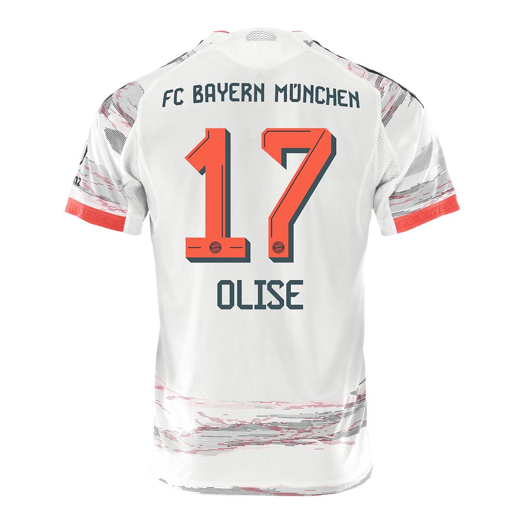 Bayern Munich Player Version Trikot Auswärts 2025/26 OLISE #17 Slim Fit