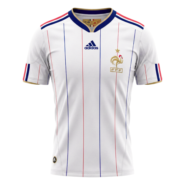 France Retro Trikot Auswärts 2010