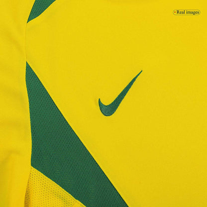 Brazil Retro Trikot Heim 2002/03 RONALDINHO #11