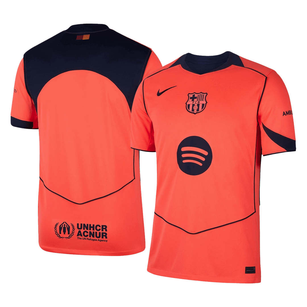 Barcelona Trikot Drittes Auswärts 2025/26