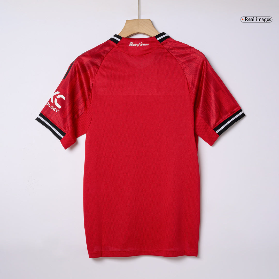 ManU Player Version Trikot Heim 2025/26 B.FERNANDES #8 Slim Fit