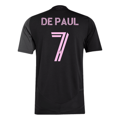 Inter Miami CF Player Version Trikot Auswärts 2025 DE PAUL #7 Slim Fit