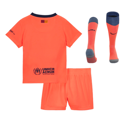 Barcelona Kinder Trikot Komplett-Set Drittes Auswärts 2025/26