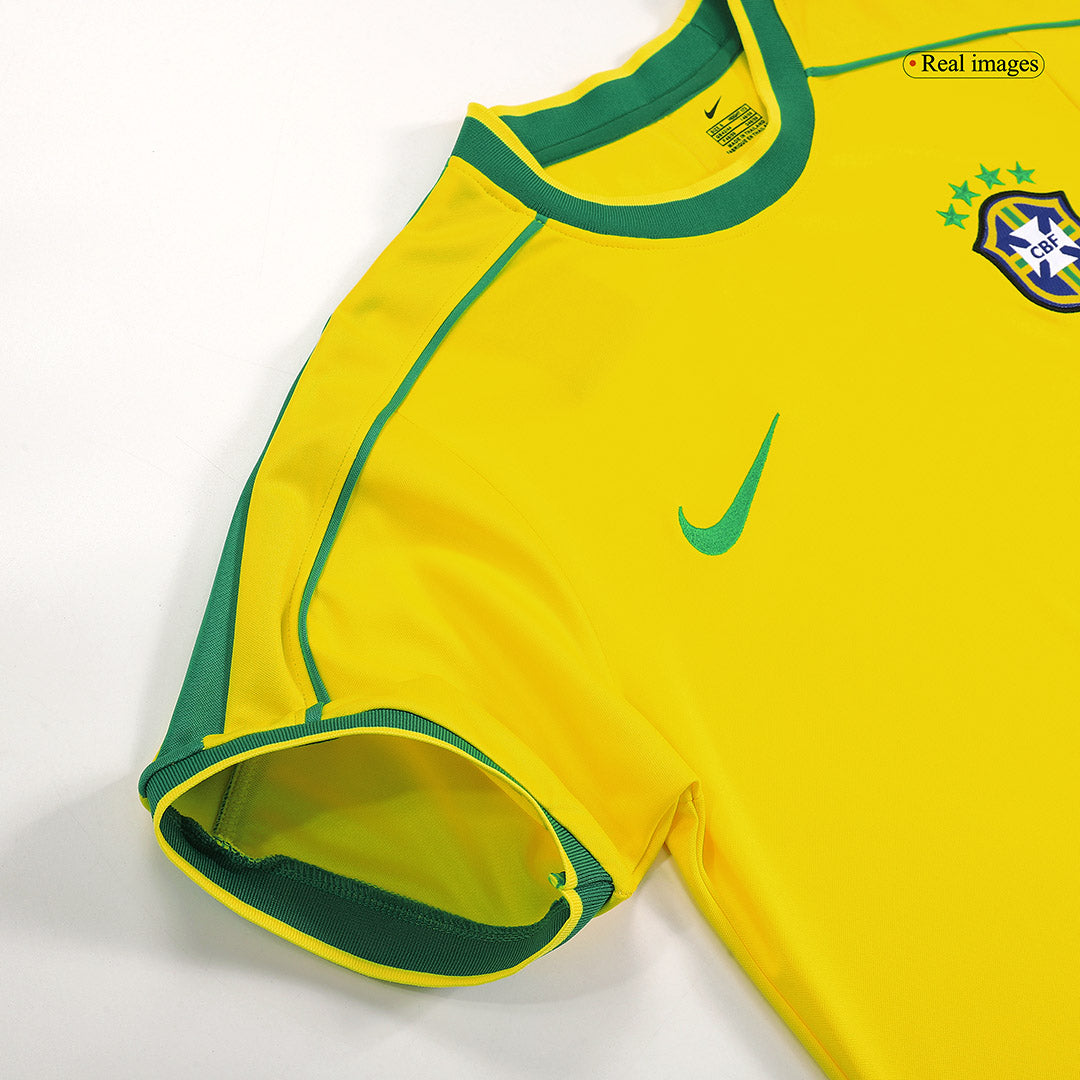 Brazil World Cup Retro Trikot Heim 1998 CAFU #2