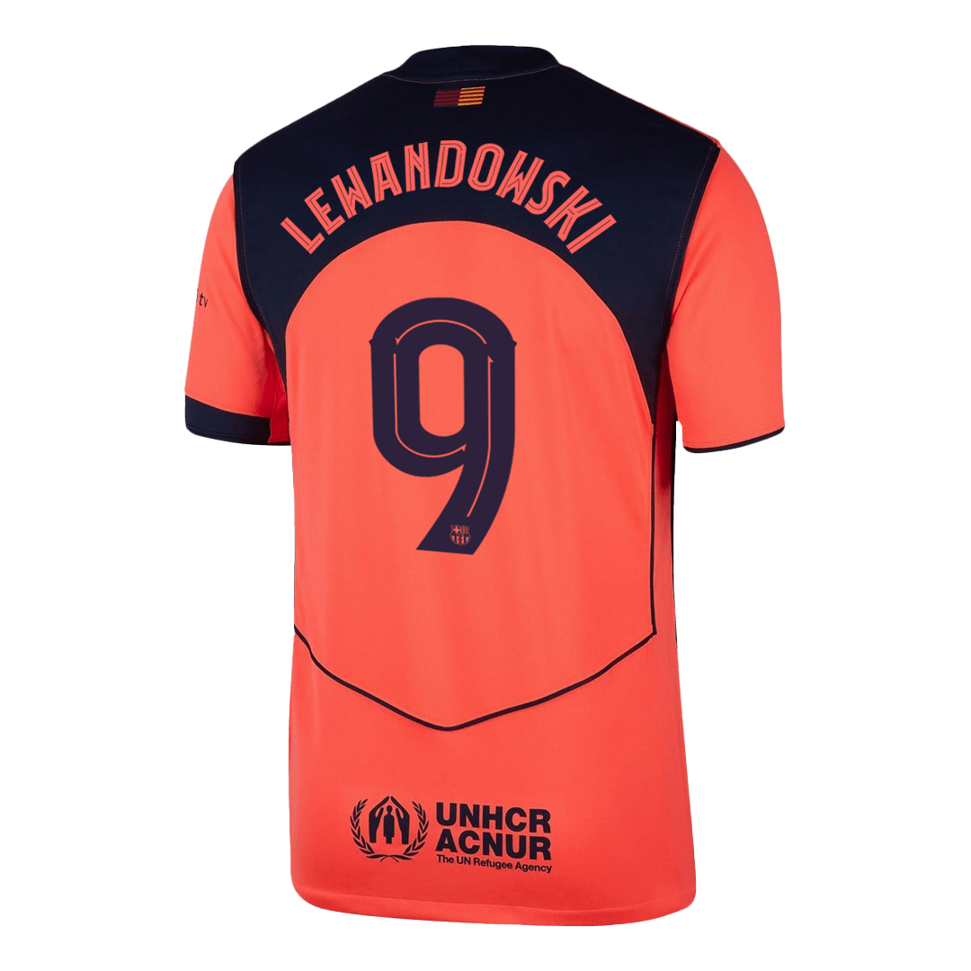 Barcelona Trikot Drittes Auswärts 2025/26 UCL LEWANDOWSKI #9