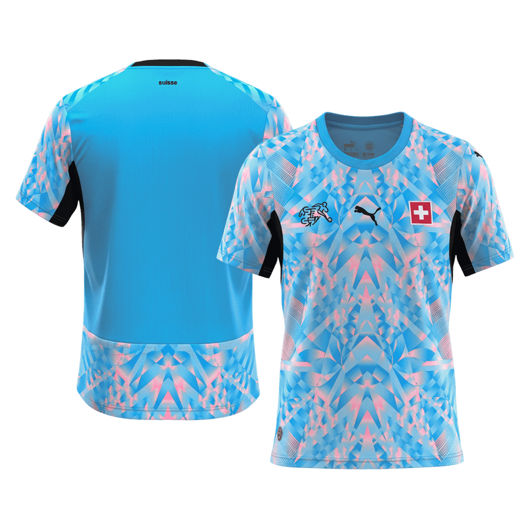 Schweizer Fussball Trikot 2026 - Elegant Blau