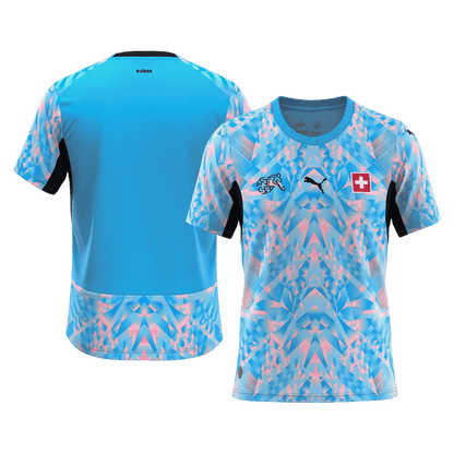 Schweizer Fussball Trikot 2026 - Elegant Blau