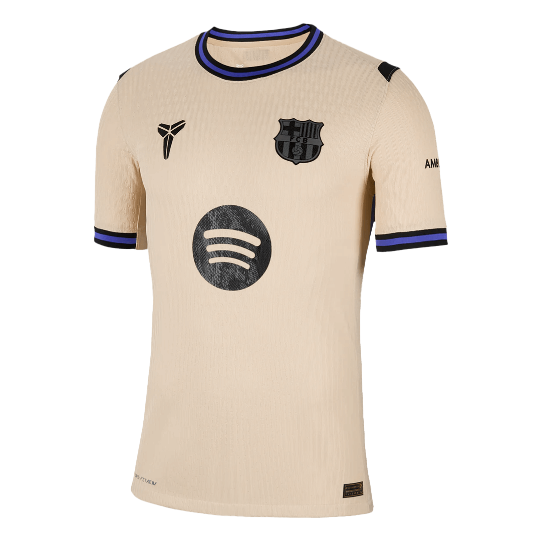 Barcelona Player Version Trikot Auswärts 2025/26 UCL RAPHINHA #11 Slim Fit