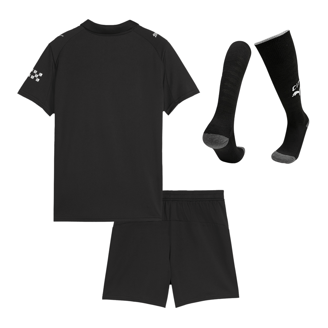 Manchester City Kinder Trikot Komplett-Set Auswärts 2025/26